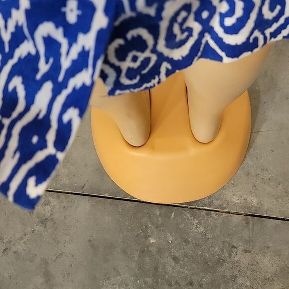 BRAND NEW KIM ROGERS SLEEVELESS LINEN INVISIBLE ZIP CLOSURE DRESS - Picture 7 of 16